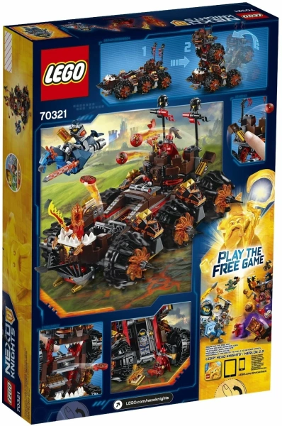 Конструктор LEGO Nexo Knights 70321 Осадная машина генерала Магмара УЦЕНКА